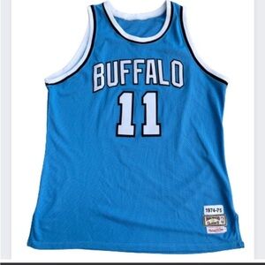 Mitchell & Ness Bob McAdoo Buffalo Braves #11 1974-75 Hardwood Classics Sz 54
